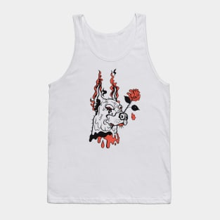 Dog lineart Tank Top